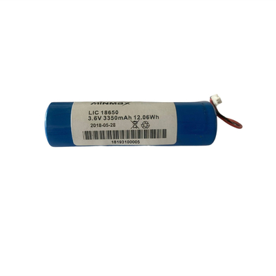 Перезаряжаемая литий-ионная батарея LIC18650 3.6V 3350mAh